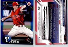 Kevin Gowdy 2016 Bowman Draft Blue BD-5 /150 Phillies 1st