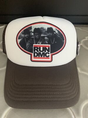 Run DMC 80 s Trucker Snap Back Dvd Retro vintage shirt rock Retro Poster 