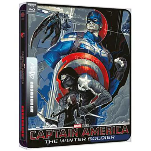 Captain America Winter Soldier 4K/Blu-Ray Steelbook Mondo Region