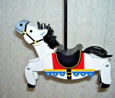 Vintage Mechanical Stick Horse