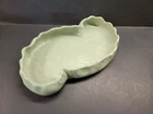 Haeger  USA MCM Green Shallow Planter Console Dish Bowl