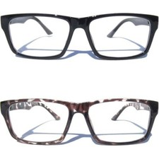 Classic Retro Design Rectangular Polite Clear Lens Eye Glasses Eyewear