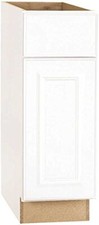 American Classics Kitchen Base Cabinet 12 In. x 24 In. x 34.5 In. Satin White