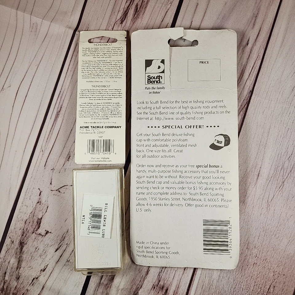 South Bend Whitewater 3004 pesca con mosca trucha moscas surtido de 10 patrones más Foto 2 de 4
