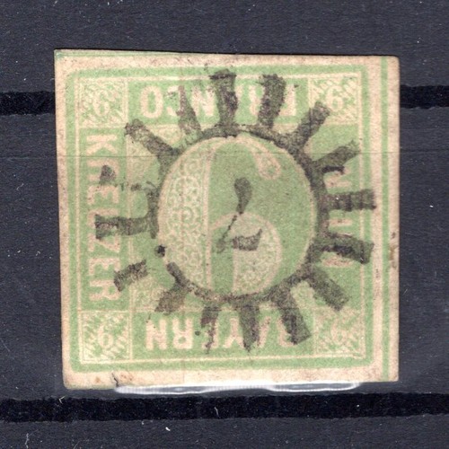 Bavaria 5aaIII Good Type Stamped BPP (AA0882