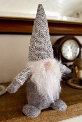 Weihnachtspuppe gesichtsloser Wichtel grau Plüsch Gonk Santa Puppe Ornamente Weihnachtsdeko