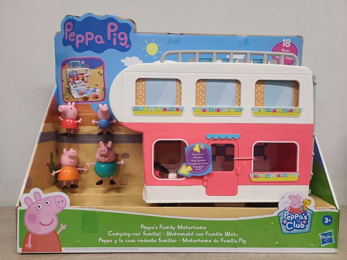 DMG BOX Peppa Pig Peppa's Adventures Family Motorhome Preschool