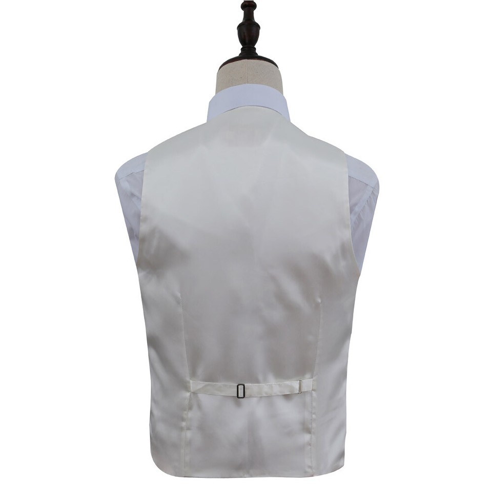 DQT Uomo Semplice Satin Nozze Classico Regolare Cravatta