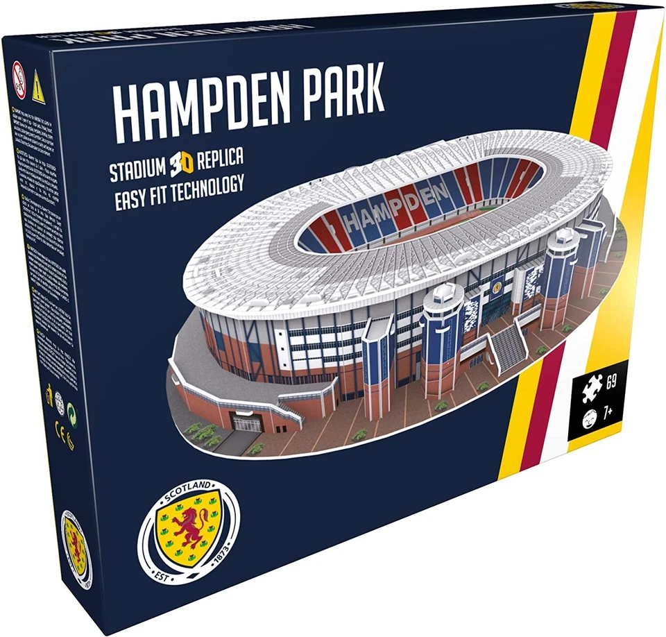 Hampden Park Scottish National Stadium 3D jigsaw puzzle - Image 2 of 3
