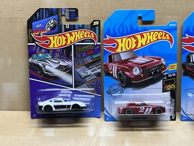 Hot Wheels MEKAD015-2 ミニカー HOT WHEELS EURO HAULER + '94 NISSAN 300 ZX GTS TEAM