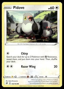 Pidove 143/192 Rebel Clash Common
