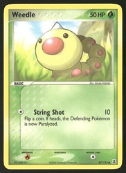 Weedle 87/113 EX Delta Species Common