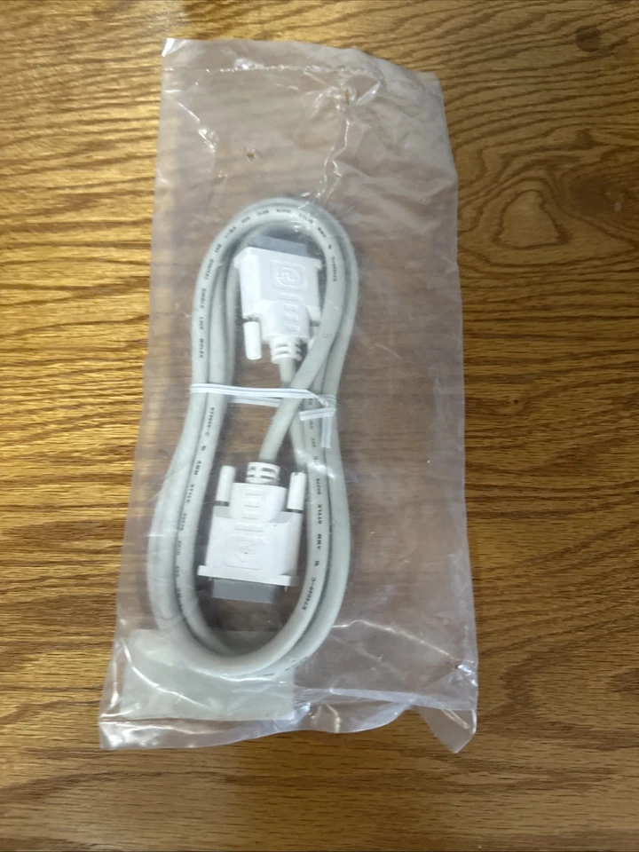 CABLE DE ENLACE ÚNICO MOLEX 887-4180-01 DVI-D (M) A DVI-D (M) 2M Nuevo, Blanco Foto 3 de 3