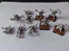 10x Bretonen Bogenschützen Warhammer Zinn/ M...
