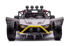 Kinder Elektroauto Buggy 168 24V Akku 2x 200W Motoren  2.4Ghz MP3 Grau
