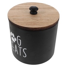 Tarro de almacenamiento de golosinas para mascotas hermético contenedor de alimentos para perros para contenedor con mango