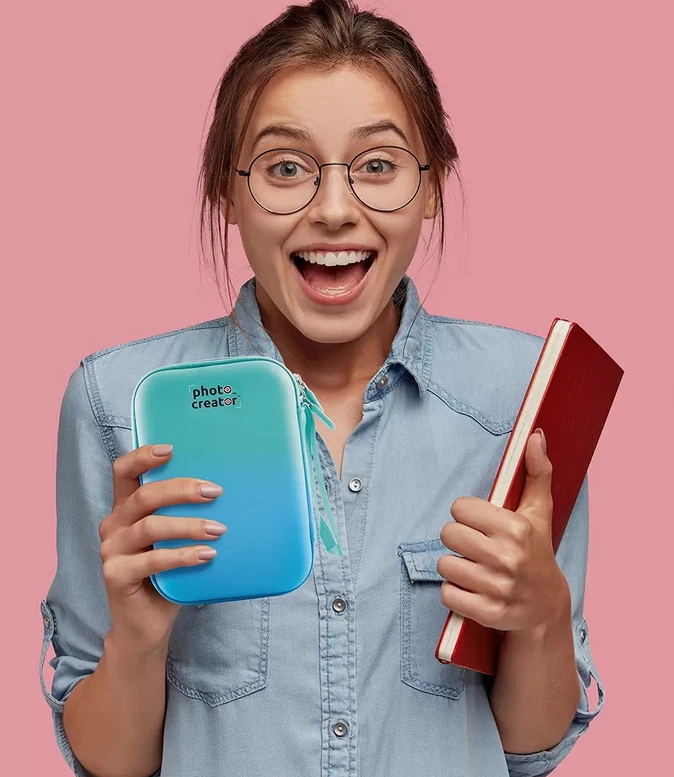 Photo Creator Instant Camera Bonus Pack 10 Rolls | 6 Markers + Case + Album - Image 3 of 4