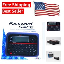 Portable Password Safe - Securely Store 400 Passwords with Touchscreen LCD