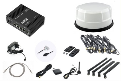 Dietz 5G/WLAN Router Teltonika RUTX50B ANT515 weiß TEL-RUTX50B-515