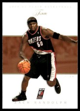 Zach Randolph 2004-05 Flair #18 Trail Blazers NBA READ FREE SHIP AutographDen
