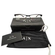 Armani Exchange AX1070 Matte Black With Blye Stripe New