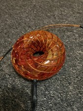 140mm Rodin/Torus Coil Frequency Generator Orange/yellow/red Colors Hand Made