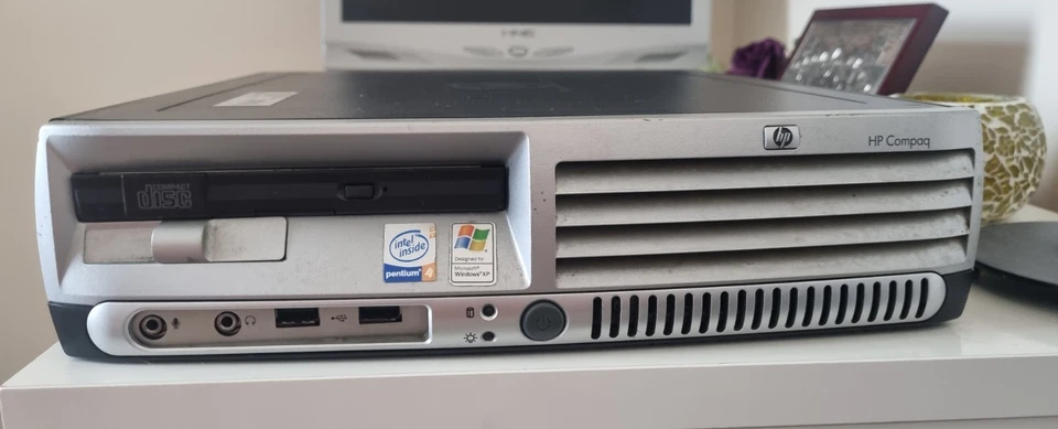 HP Compaq Ultra Slim DC7600U 3GB RAM, NO HDD, FAULTY. - Image 2 of 4