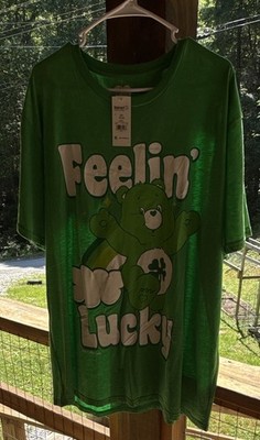 XXL Feeling  Lucky Care Bears Greenwash T-shirt Unisex