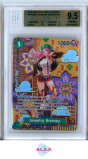 JEWELRY BONNEY SP 2024 ONE PIECE CARD GAME TWO LEGENDS ST02007 BGS 9.5