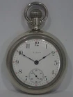 ANTIQUE ELGIN POCKET WATCH 1910 294 18S 7J w/ PHILADELPHIA SILVEROID CASE