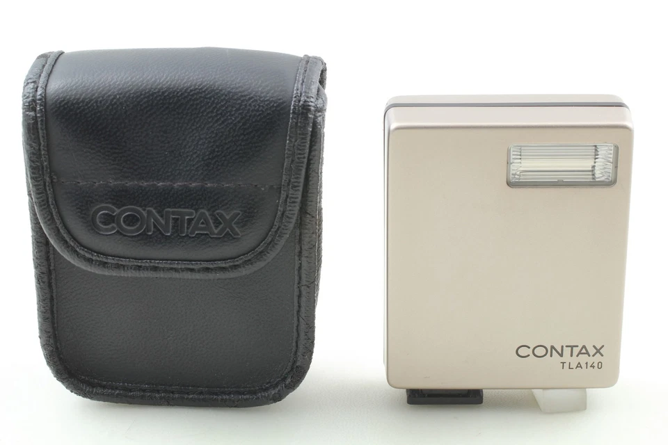 No US Duty [MINT w/Case] Contax TLA140 Shoe Mount Flash For G1 G2 From JAPAN - Image 2 of 4