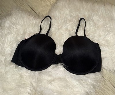 Maidenform 06900J Smooth Finish Demi Strapless Bra Lined UW Womens 36C Black New