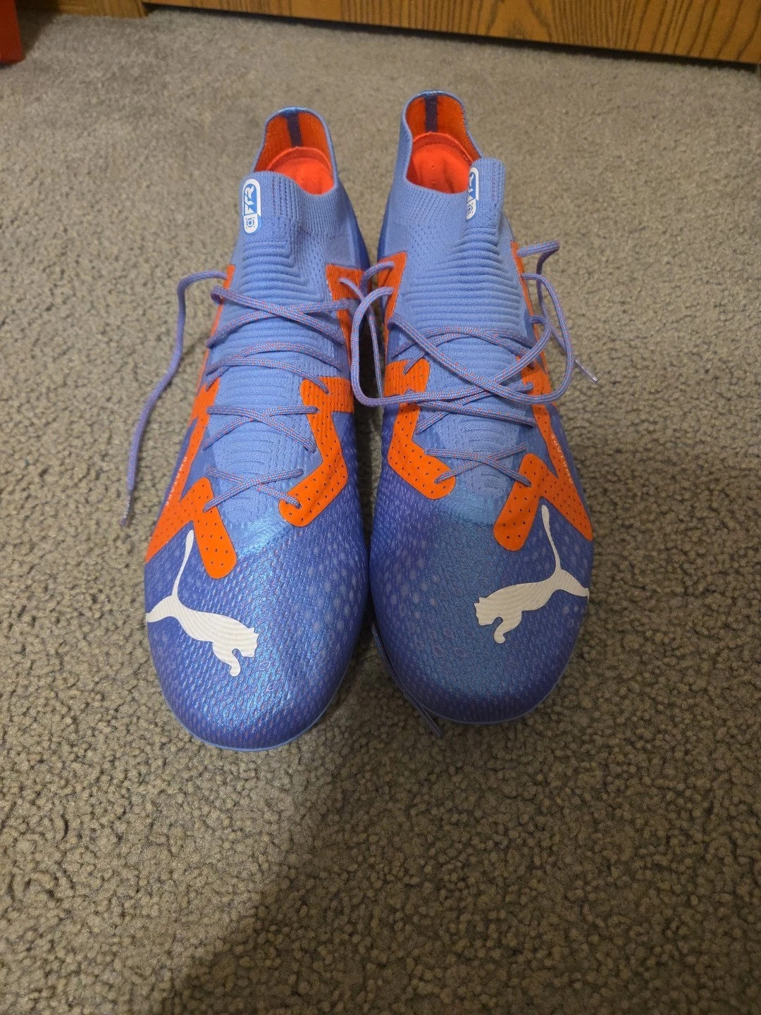 PUMA Uomo Future Ultimate FG AG Blu e Arancione