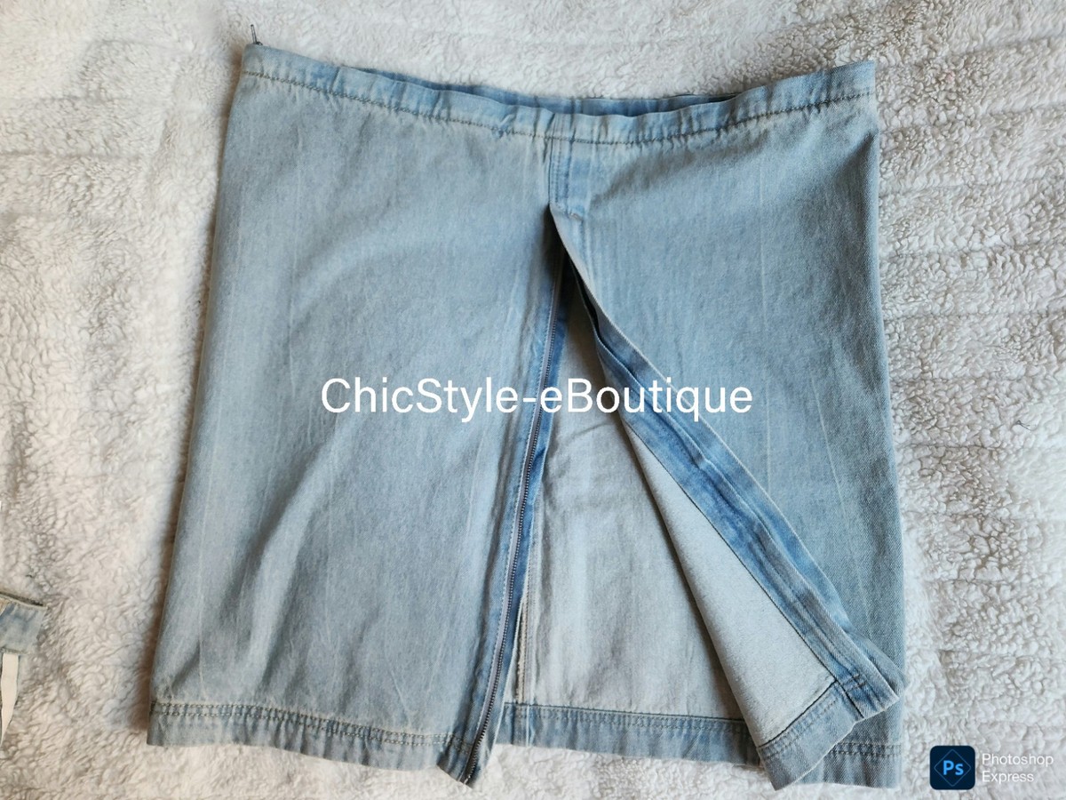 Adidas Originals Adilenium Season 3 Two-In-One Denim Skirt