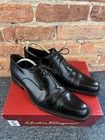 Cesare Paciotti Men's Black Leather Shoes Size 8 Made In Italy Pre Owned — photo 1