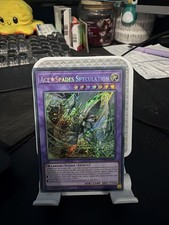 BLTR-EN039 Ace Spades Speculation Secret Rare 1st Edition Near Mint YuGiOh TCG