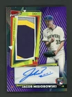 2026 Topps Finest Jacob Misiorowski Purple (RAW)