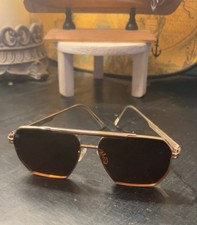 Women's Sojos Gold Brown Aviator Sunglasses One Size