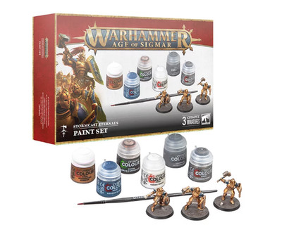 Warhammer Age of Sigmar - Stormcast Eternals Paint Set, 52170218003, OVP, Neu