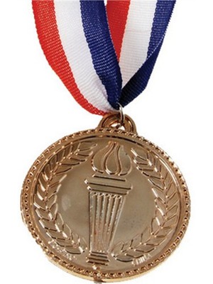 2'' Costume Accessory Olympic Style Plastic Bronze Medal