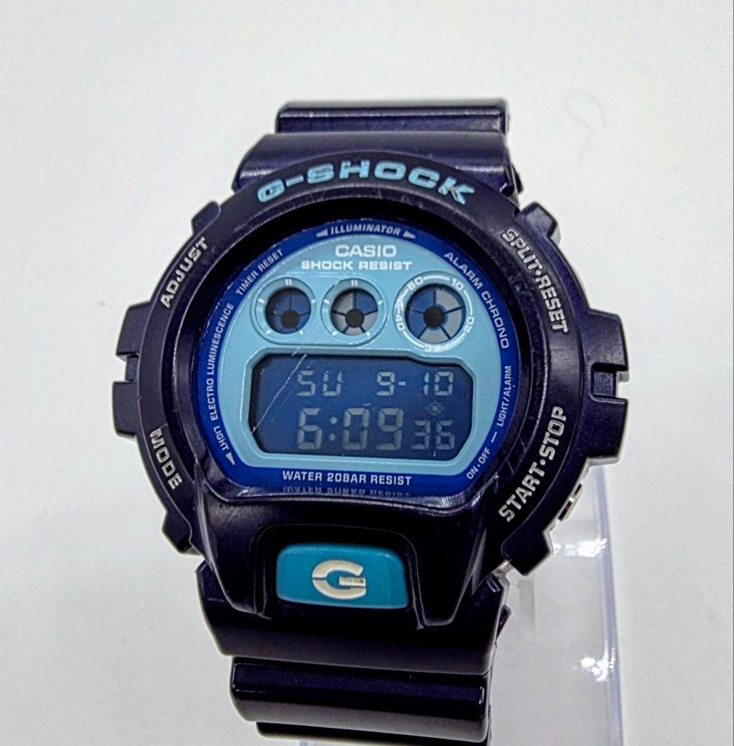 【希少】G-SHOCK DW-6900CC-2JF ブルー クレイジー Casio G SHOCK DW 6900CC 2JF Crazy Color Blue Unisex Rare Limited