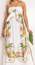 Farm RIO Midi Dress Riqueza Tropical Size S NWT