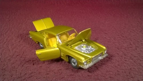 CORGI TOYS DIECAST VEHICLE - GHIA L6.4 W/ CHRYSLER V8 ENGINE - GOLD