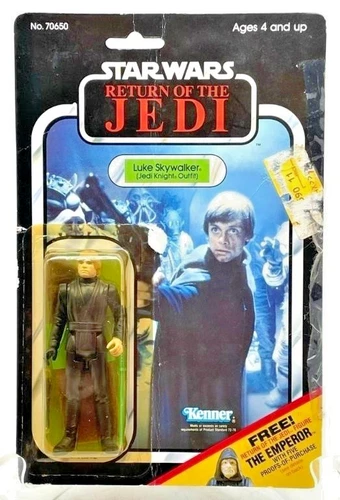1983 Kenner Star Wars Return Of The Jedi Luke Skywalker Jedi Knight Outfit 70650