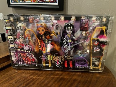 Monster High G3 ~ The Hissfits Band 3 Pack Toralei, Meowlody, Purrsephone ~ NIB
