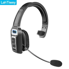 Trucker Wireless Mic Blue Parrot Bluetooth Noise Cancelling Headset Earpiece