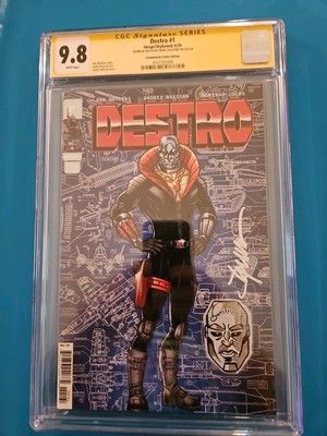 Destro #1K Image 2024 Condemned Jamie Sullivan CGC 9.8 Signature Series Remarque