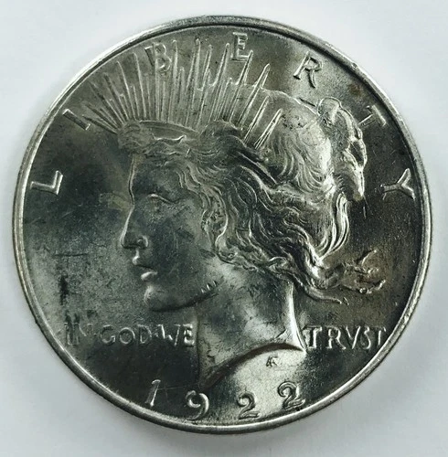 1922 PEACE DOLLAR! GEM BU+! ASTONISHING! MUST SEE! STUNNING! WOW! NR #P2281