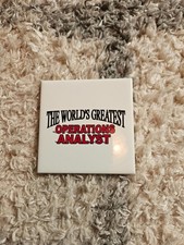 The World's Greatest Operations Analyst coaster