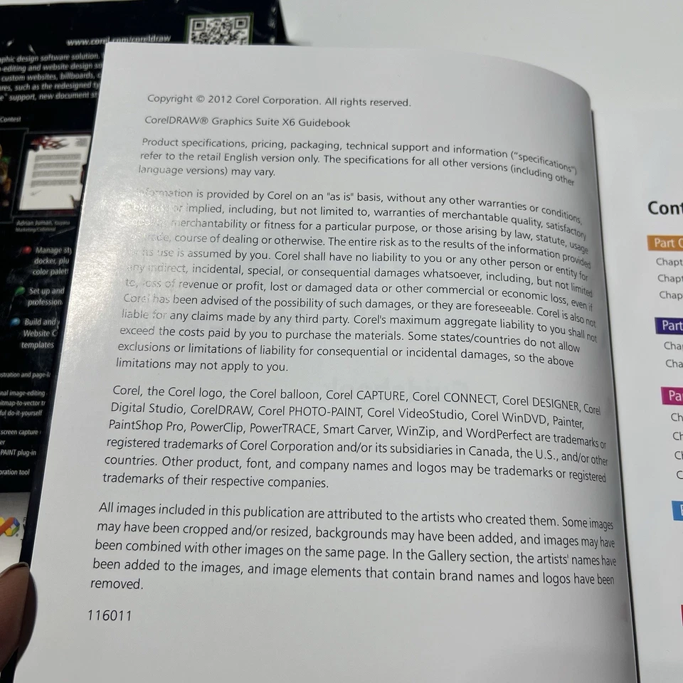 Corel Draw Graphics Suite X6  UPGRADE Very Good condition - Image 4 of 4